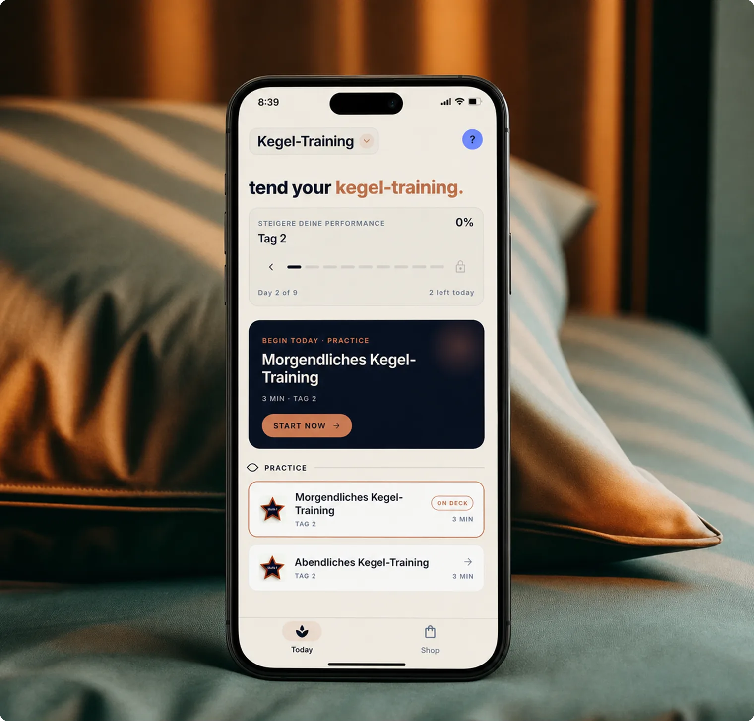 Editorial visual of the PrimeMan app